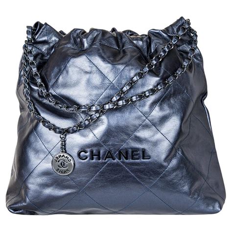 chanel handbags blue|chanel 22 small handbag.